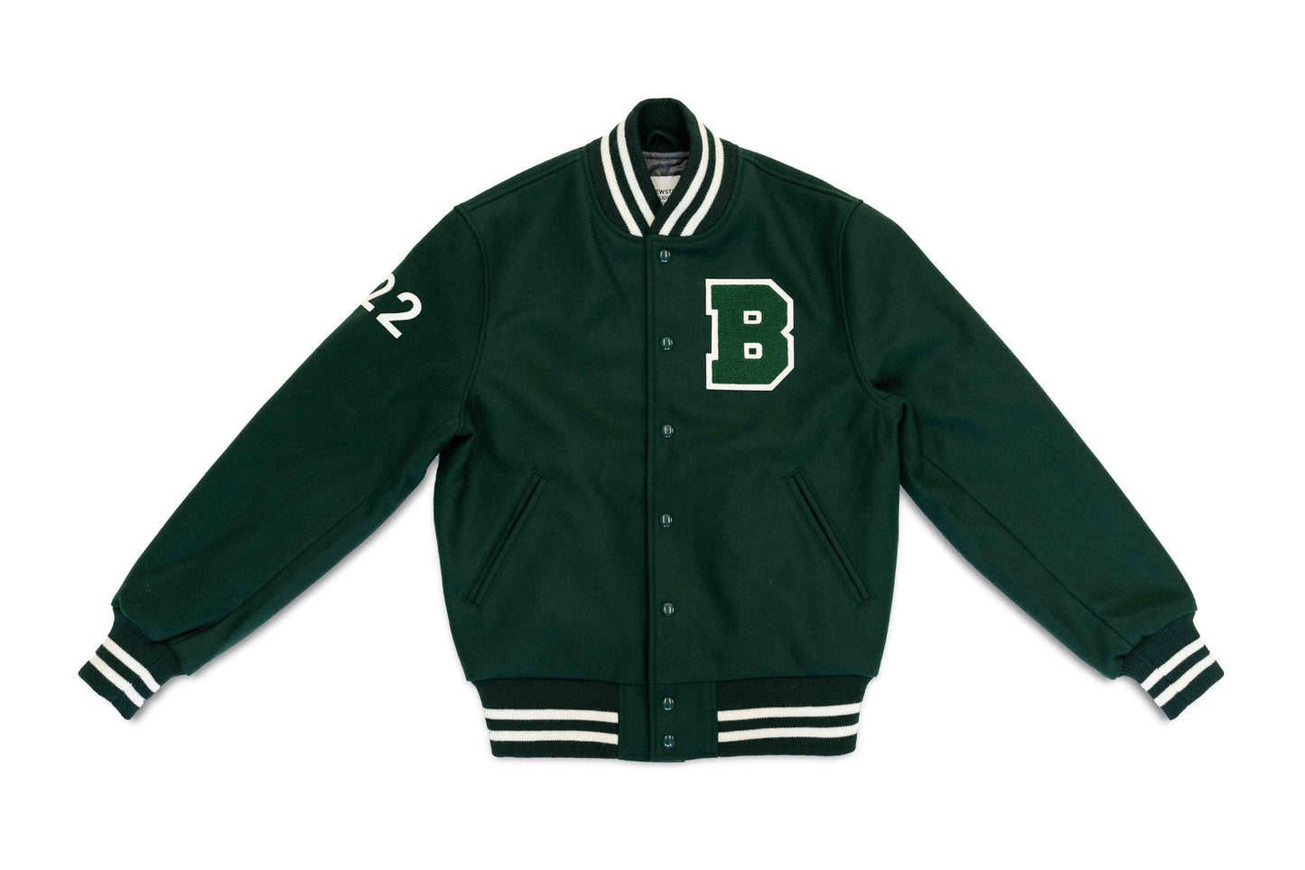 Forest Green Varsity Jacket